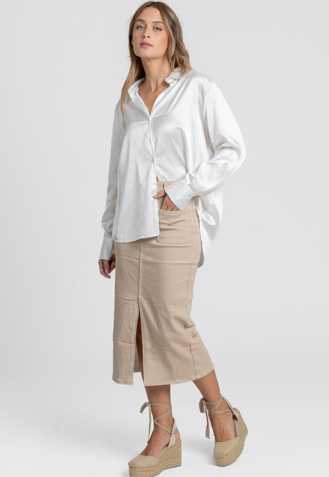 CAMISA ARMONIAS SATINADA