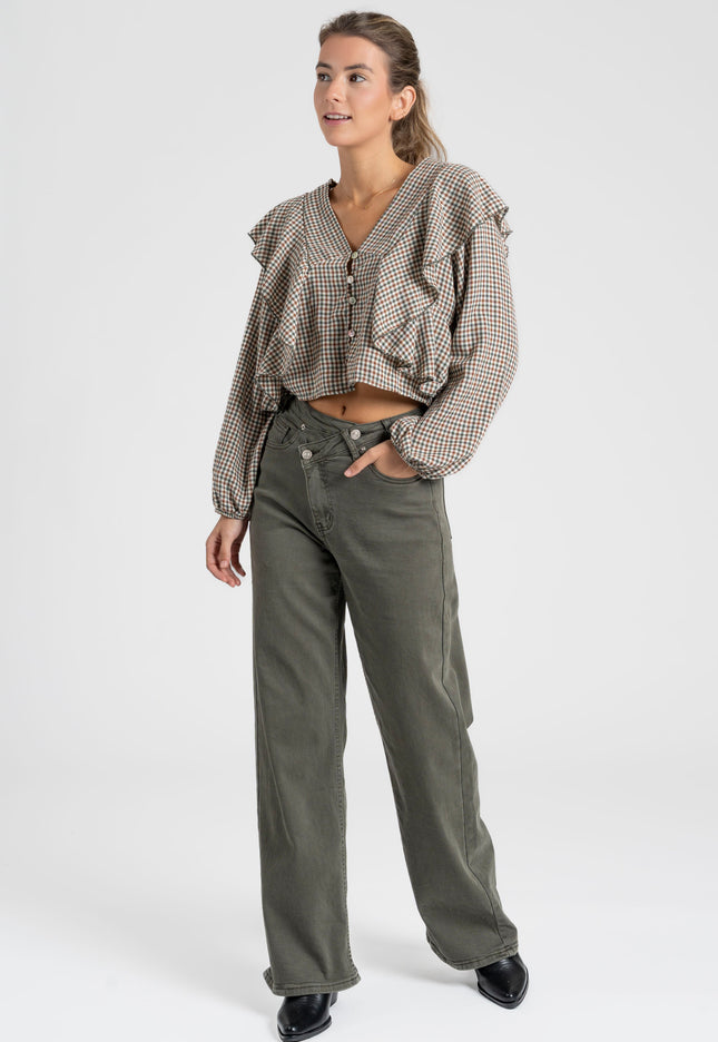 BLUSA ARMONIAS TEEN VOLANTES