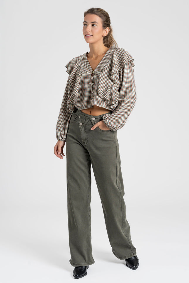 BLUSA ARMONIAS TEEN VOLANTES