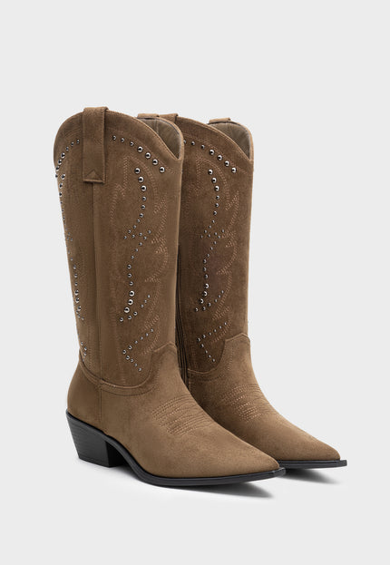 BOTA ARMONIAS COWBOY TACHUELAS
