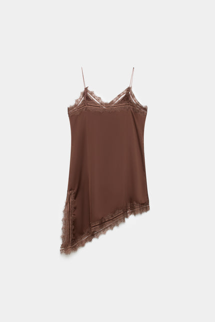 VESTIDO ARMONIAS SATINADO