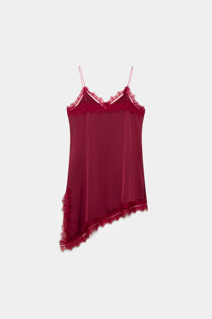 VESTIDO ARMONIAS SATINADO