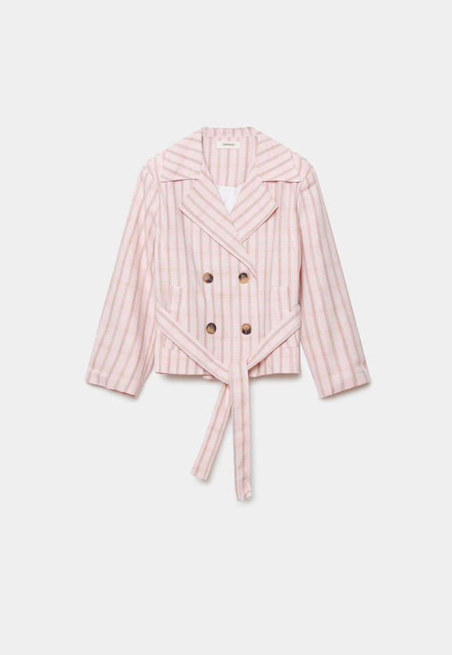 CHAQUETA ARMONIAS CUADROS