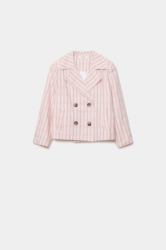 CHAQUETA ARMONIAS CUADROS