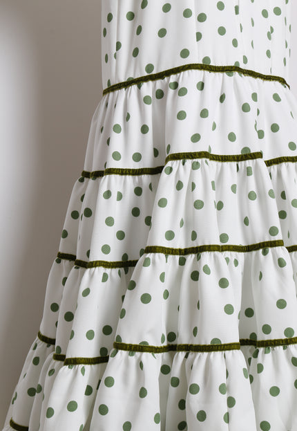 TRAJE FLAMENCA SRA ROSALÍA LUNARES PEQUEÑOS