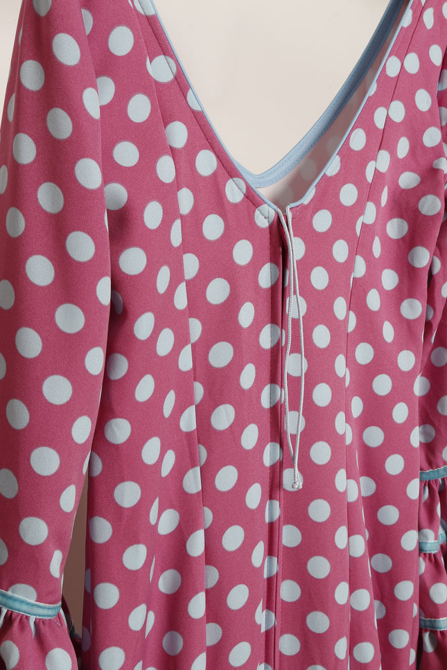 TRAJE FLAMENCA SRA ROSALÍA LUNARES MEDIANOS