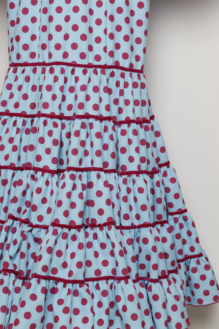 TRAJE FLAMENCA SRA ROSALÍA LUNARES MEDIANOS