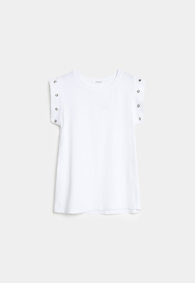 CAMISETA ARMONIAS TEEN TACHUELAS