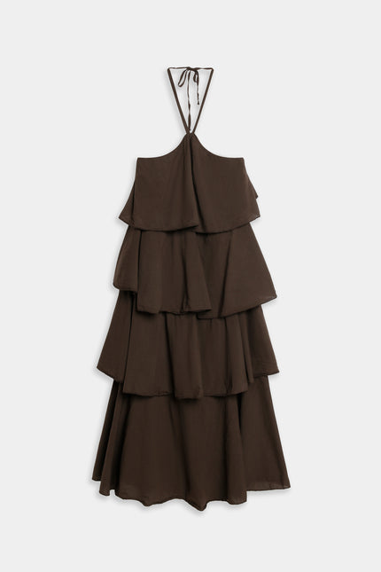 VESTIDO ARMONIAS TEEN VOLANTES