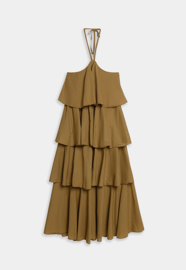 VESTIDO ARMONIAS TEEN VOLANTES