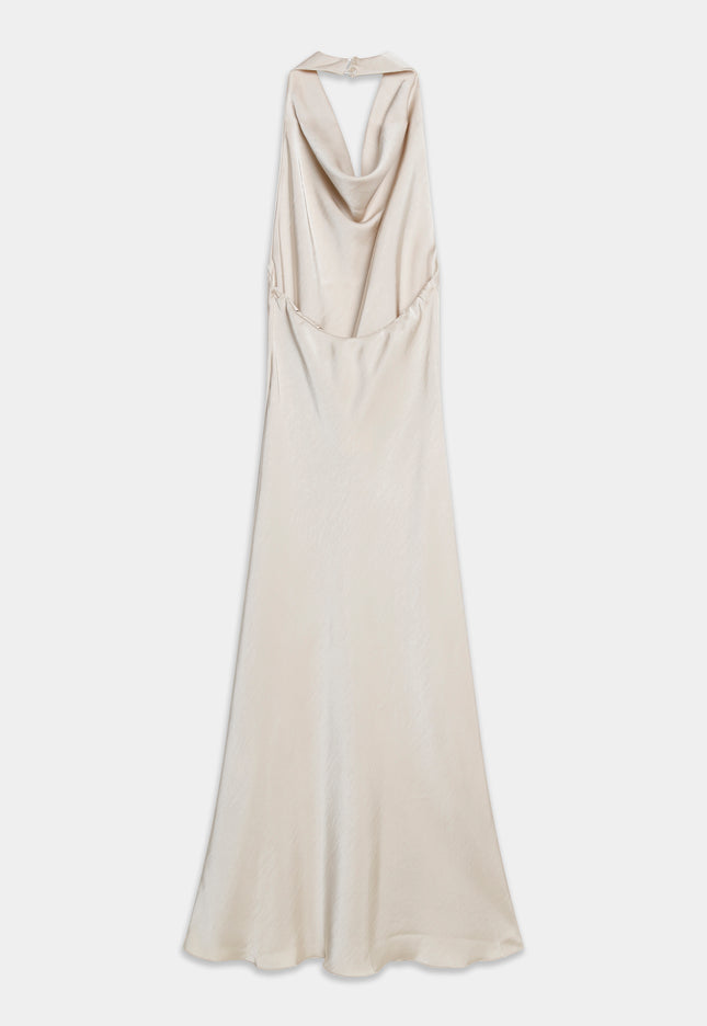 VESTIDO ARMONIAS SATINADO