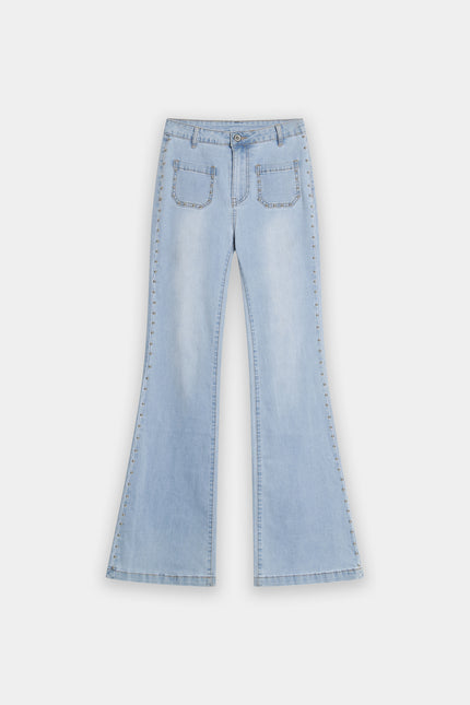 JEANS ARMONIAS TEEN TACHUELAS