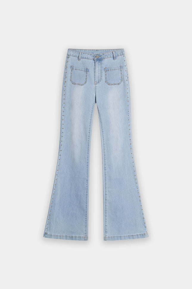JEANS ARMONIAS TEEN TACHUELAS