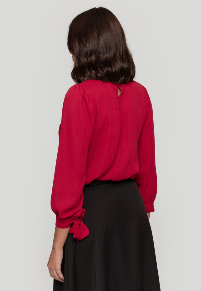BLUSA ARMONIAS GASA LAZOS