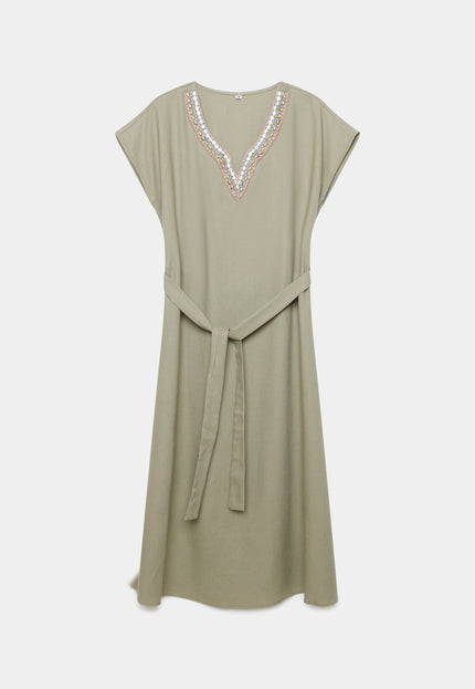 VESTIDO ARMONIAS LINO