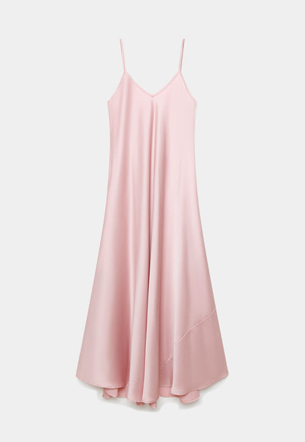 VESTIDO ARMONIAS SATINADA
