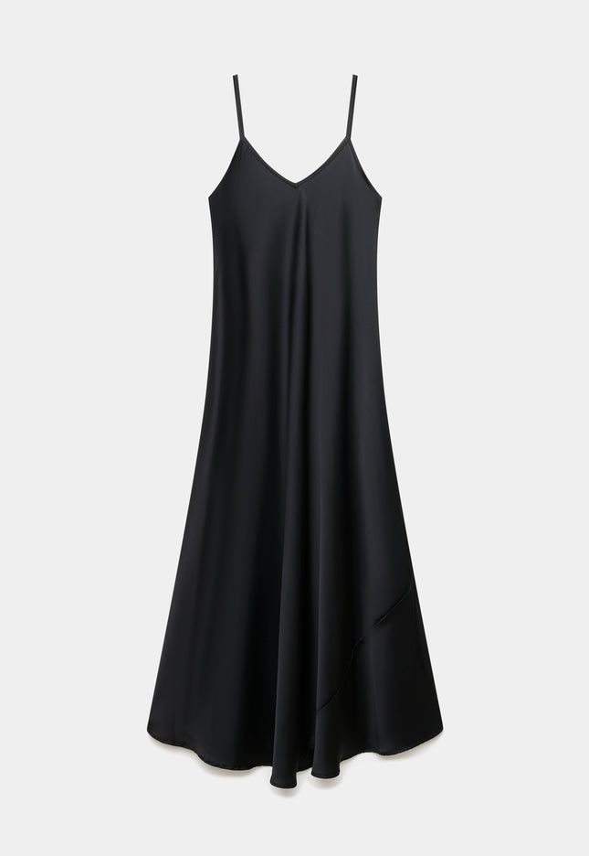 VESTIDO ARMONIAS SATINADA