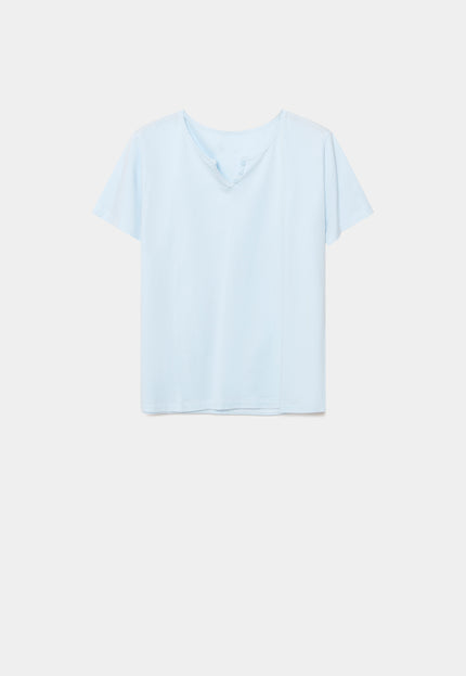 CAMISETA ARMONIAS BOTONES