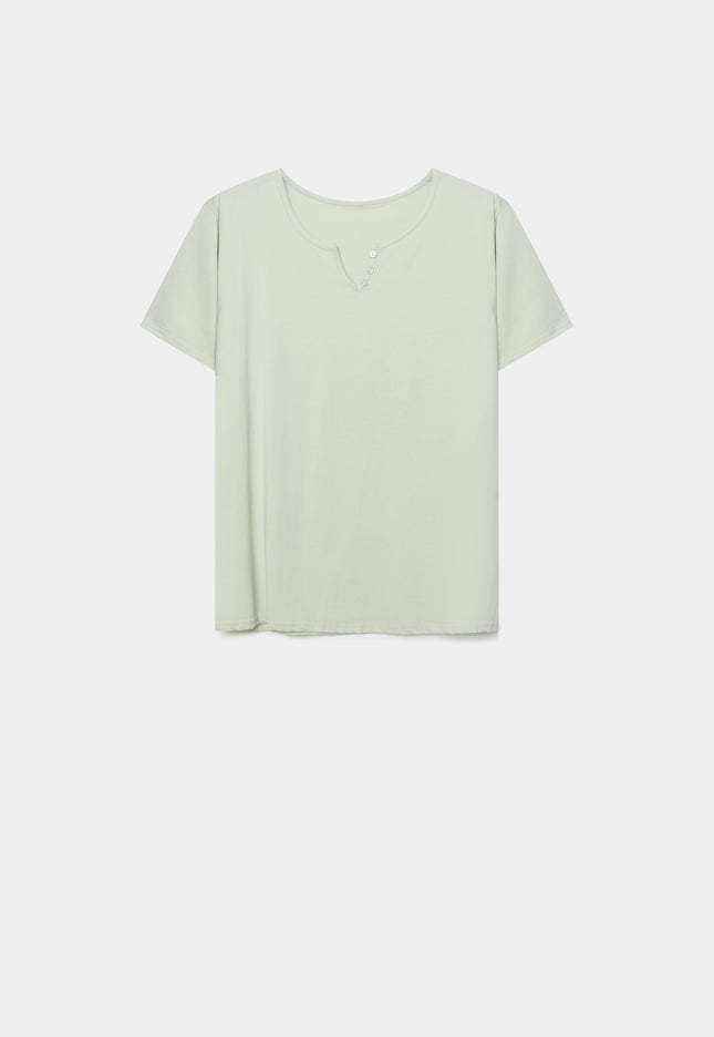 CAMISETA ARMONIAS BOTONES