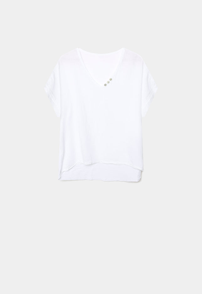BLUSA ARMONIAS CURVE LINO