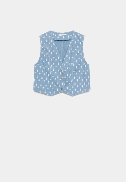 CHALECO MASSIMA GRAZIA ESTAMPADO
