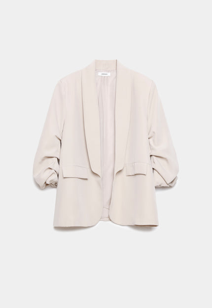 CHAQUETA ARMONIAS CURVE FRUNCE