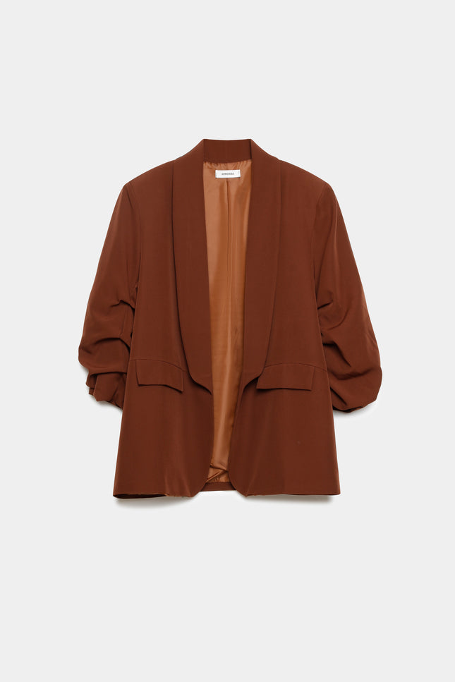 CHAQUETA ARMONIAS CURVE FRUNCE