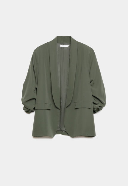 CHAQUETA ARMONIAS CURVE FRUNCE