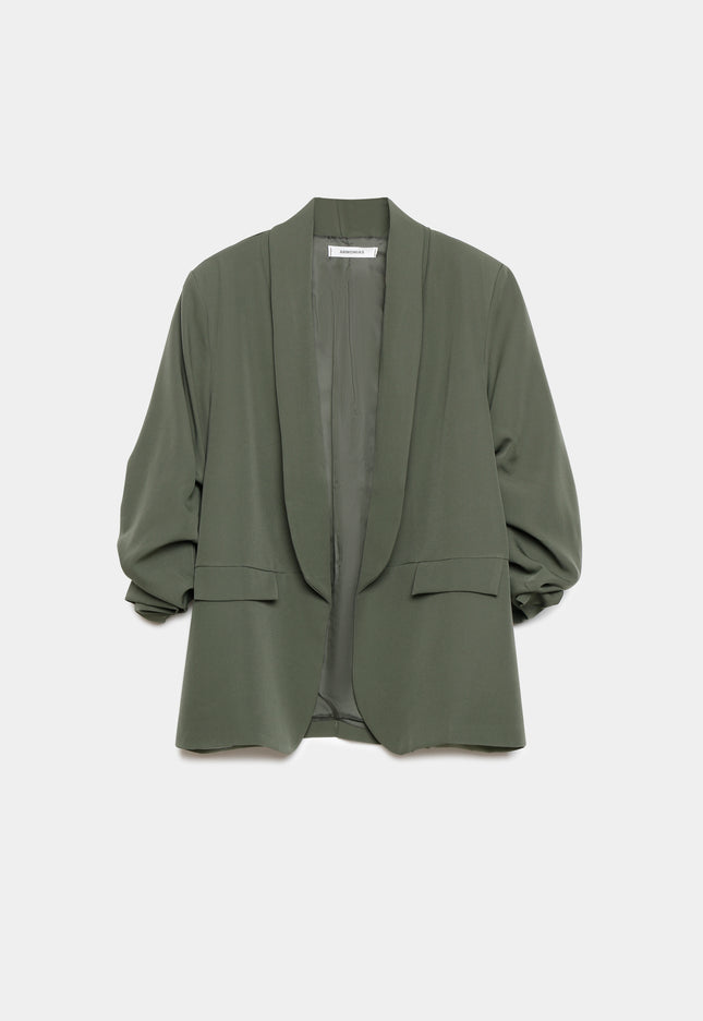 CHAQUETA ARMONIAS CURVE FRUNCE
