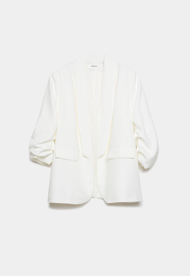 CHAQUETA ARMONIAS CURVE FRUNCE