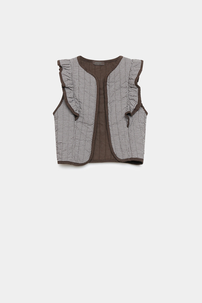 CHALECO ARMONIAS TEEN CUADROS