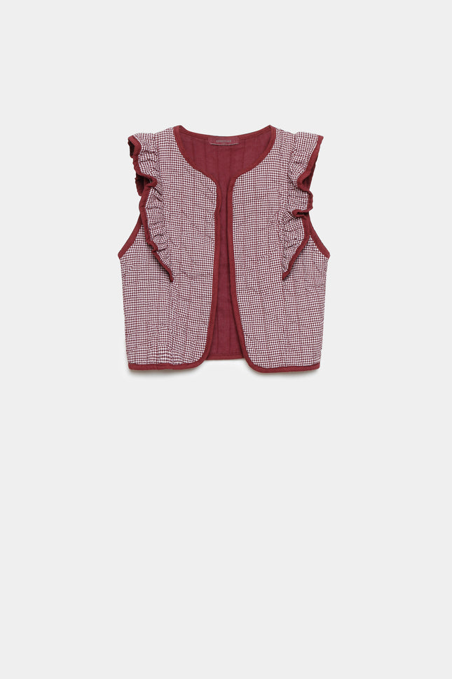 CHALECO ARMONIAS TEEN CUADROS