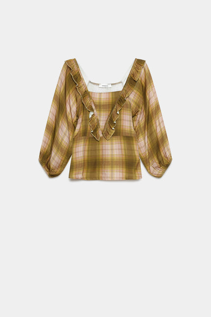 BLUSA ARMONIAS TEEN CUADROS