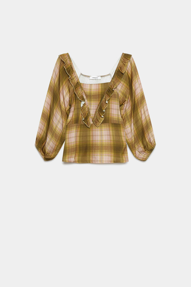 BLUSA ARMONIAS TEEN CUADROS