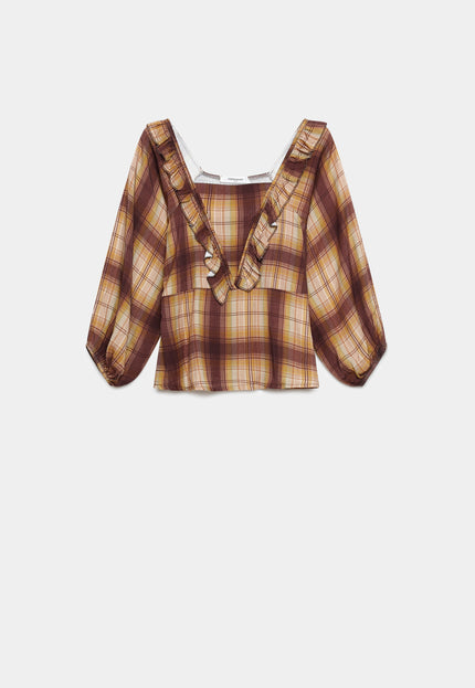 BLUSA ARMONIAS TEEN CUADROS