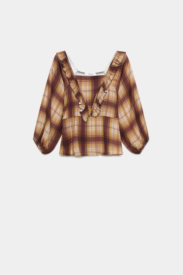 BLUSA ARMONIAS TEEN CUADROS