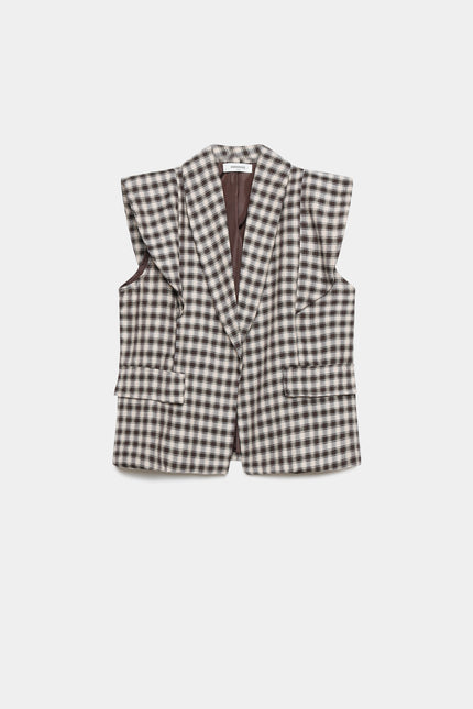 CHALECO ARMONIAS TEEN CUADROS