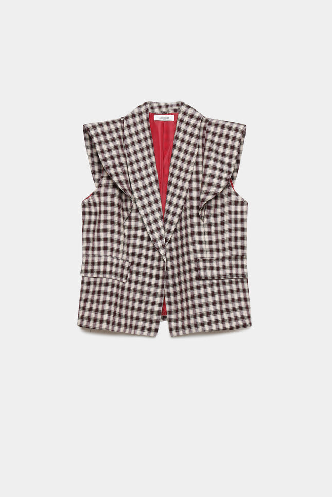 CHALECO ARMONIAS TEEN CUADROS