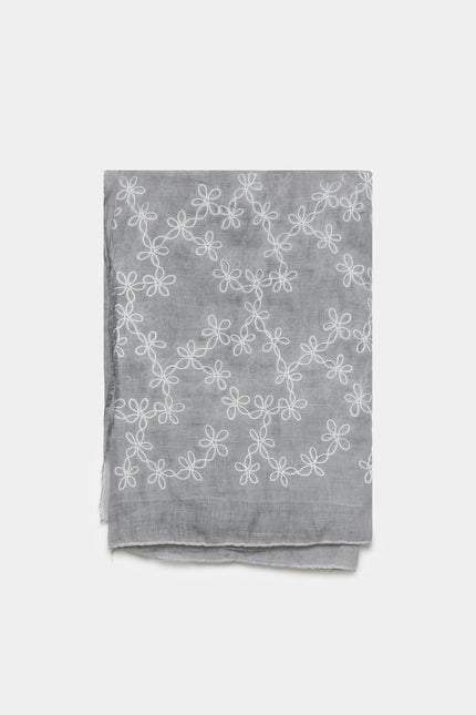 BUFANDA ARMONIAS FLOR