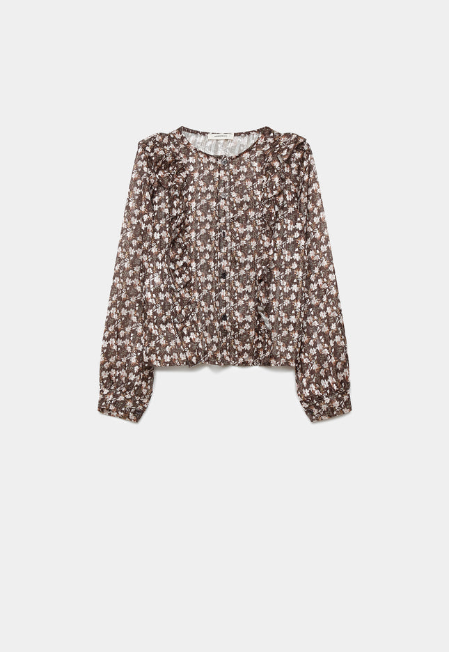 BLUSA ARMONIAS ESTAMPADO BRILLO