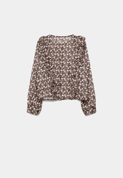 BLUSA ARMONIAS ESTAMPADO BRILLO
