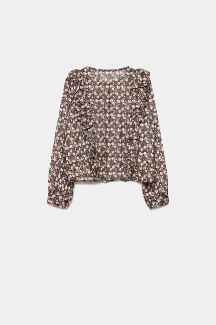 BLUSA ARMONIAS ESTAMPADO BRILLO