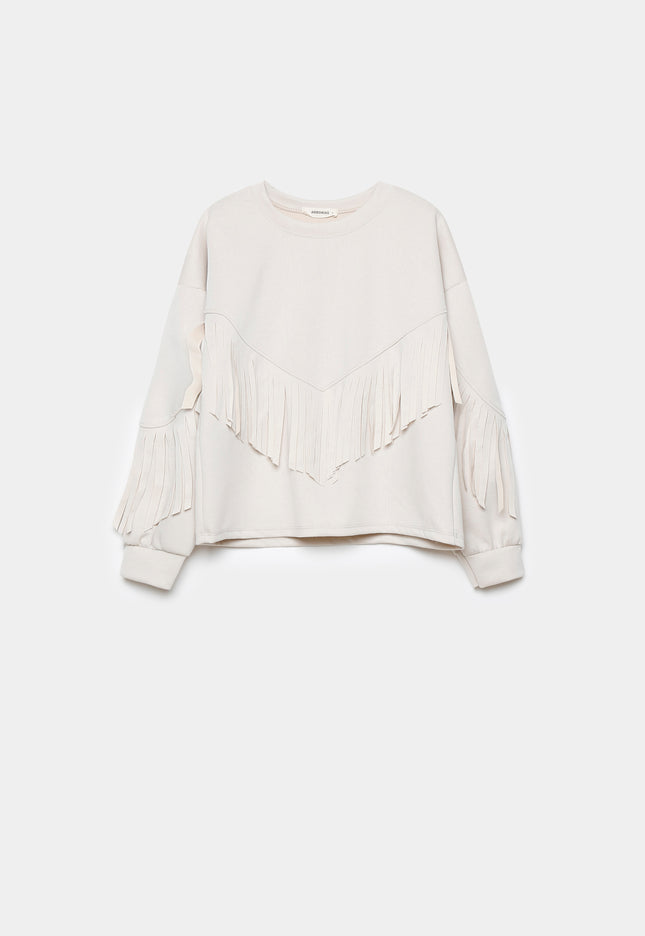 SUDADERA ARMONIAS FLECOS