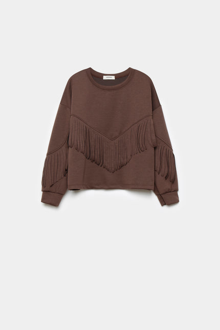 SUDADERA ARMONIAS FLECOS