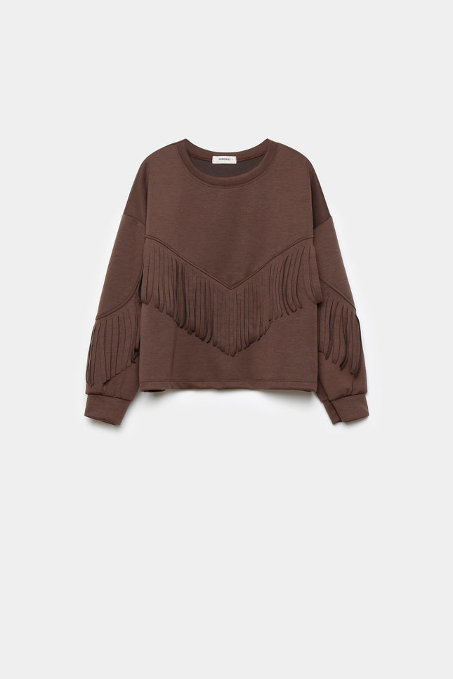 SUDADERA ARMONIAS FLECOS