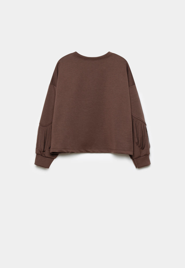 SUDADERA ARMONIAS FLECOS