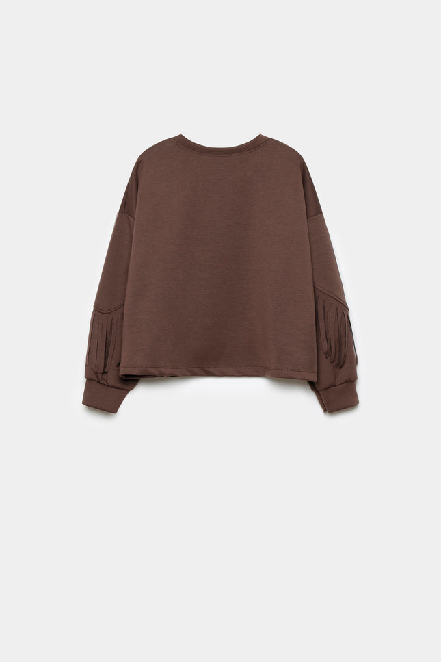 SUDADERA ARMONIAS FLECOS