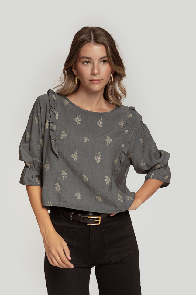 BLUSA MASSIMA GRAZIA CROPPED