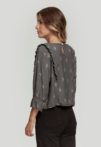 BLUSA MASSIMA GRAZIA CROPPED