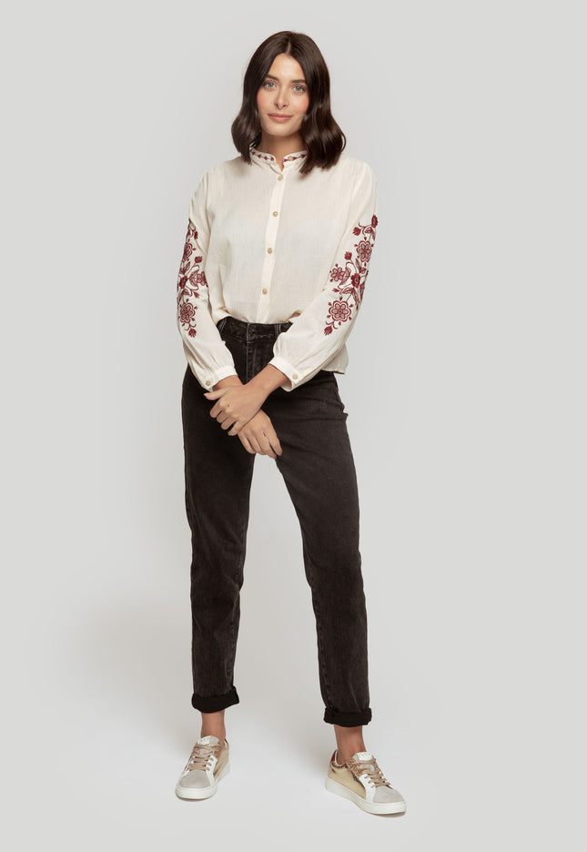 JEANS LAULIA MOM STRETCH